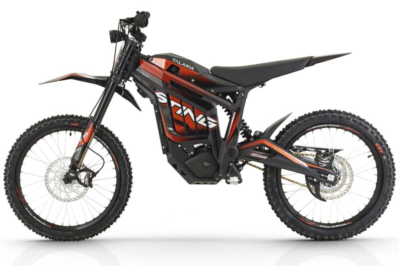 2024 talaria sting mx r off road with orange color